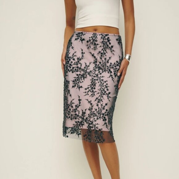 Reformation Petites Blanca Skirt - Picture 2 of 3